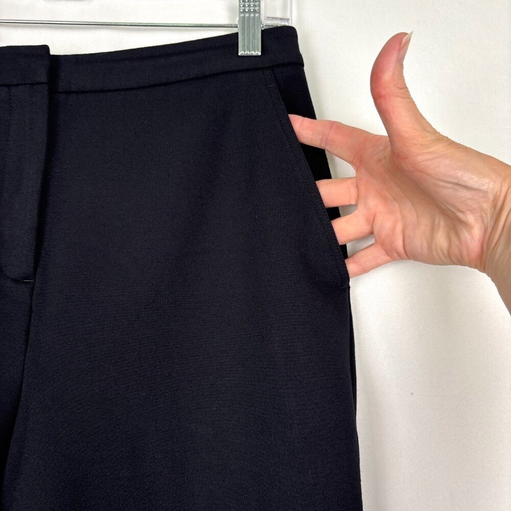 Nordstrom Black Bermuda Shorts Women's Size 6 Classic Stretch Tailored - Picture 5 of 13